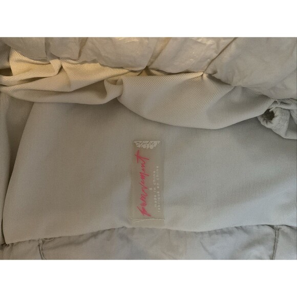 FP Movement, White, The Way Home Shorts, High Waisted, Elastic Band, Size: Small - Picture 5 of 5